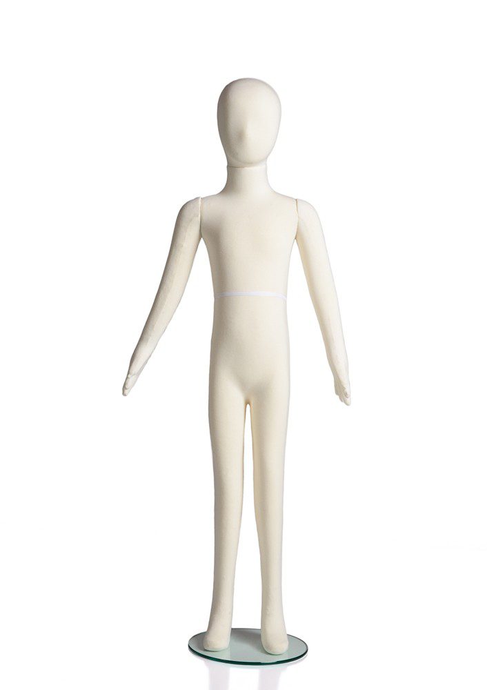 50″ H Soft-Bendable Kid Mannequin 9-10 Years Old (RPFK-5) –